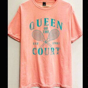 Queen of the Court Graphic Tee